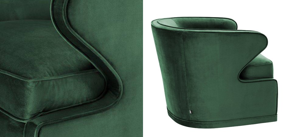 Кресло Eichholtz Chair Dorset Green