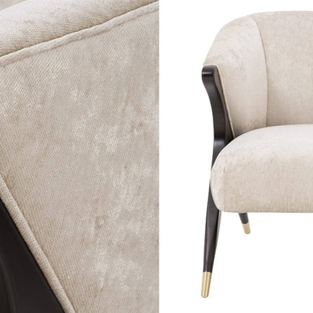 Кресло Eichholtz Chair Pavone White