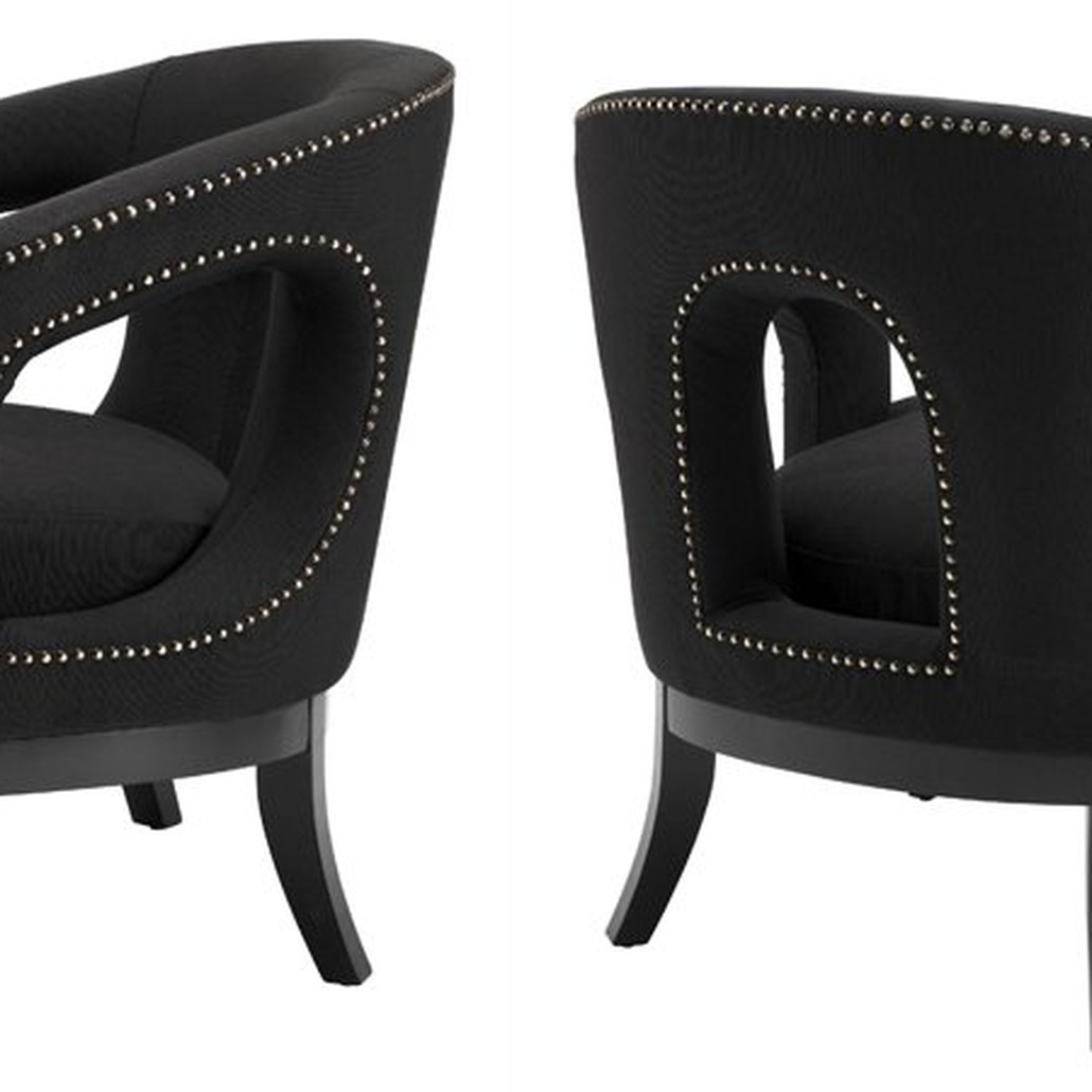 Кресло Eichholtz Chair Adam Black