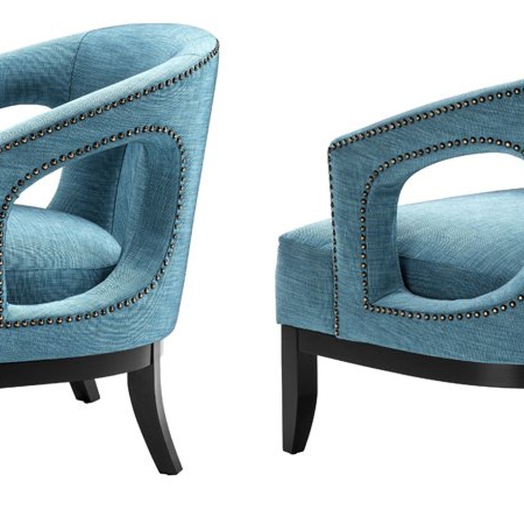 Кресло Eichholtz Chair Adam Turquoise