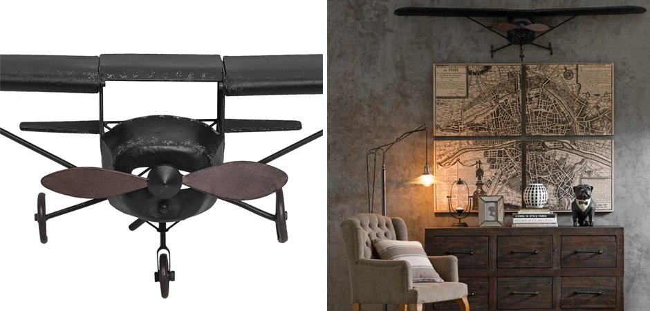 Самолет аксессуар на стену