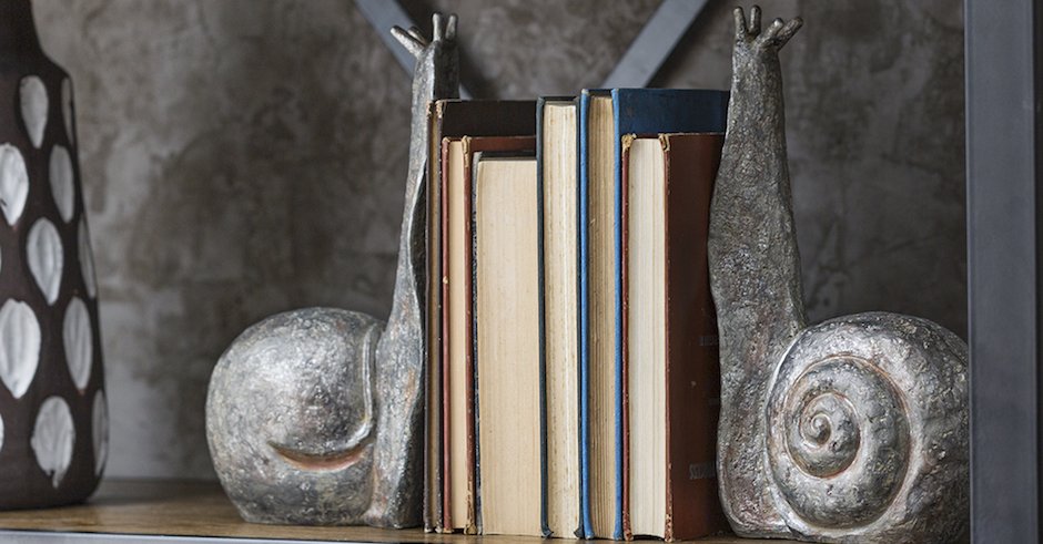 Подставка для книг Улитки