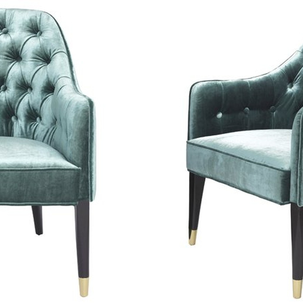 Кресло Eichholtz Chair Cyrus Turquoise