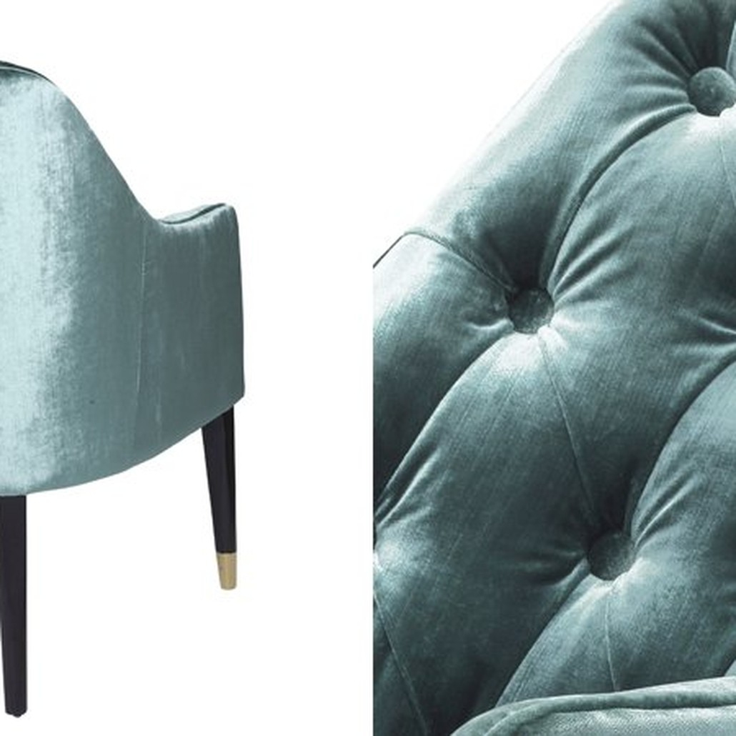 Кресло Eichholtz Chair Cyrus Turquoise
