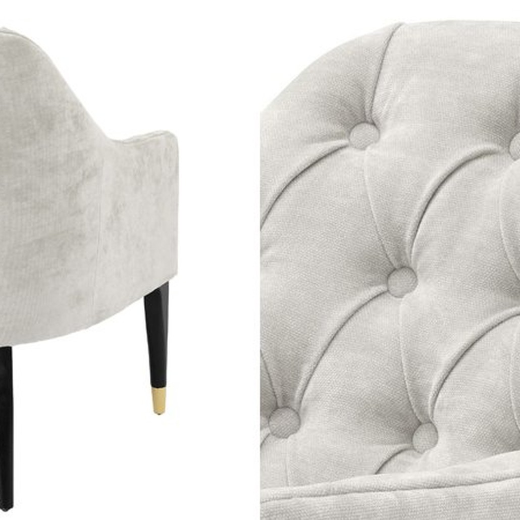 Кресло Eichholtz Chair Cyrus Sand
