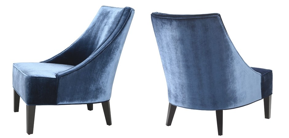 Кресло Eichholtz Chair Dulwich Blue