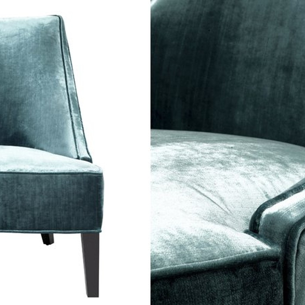Кресло Eichholtz Chair Dulwich Turquoise