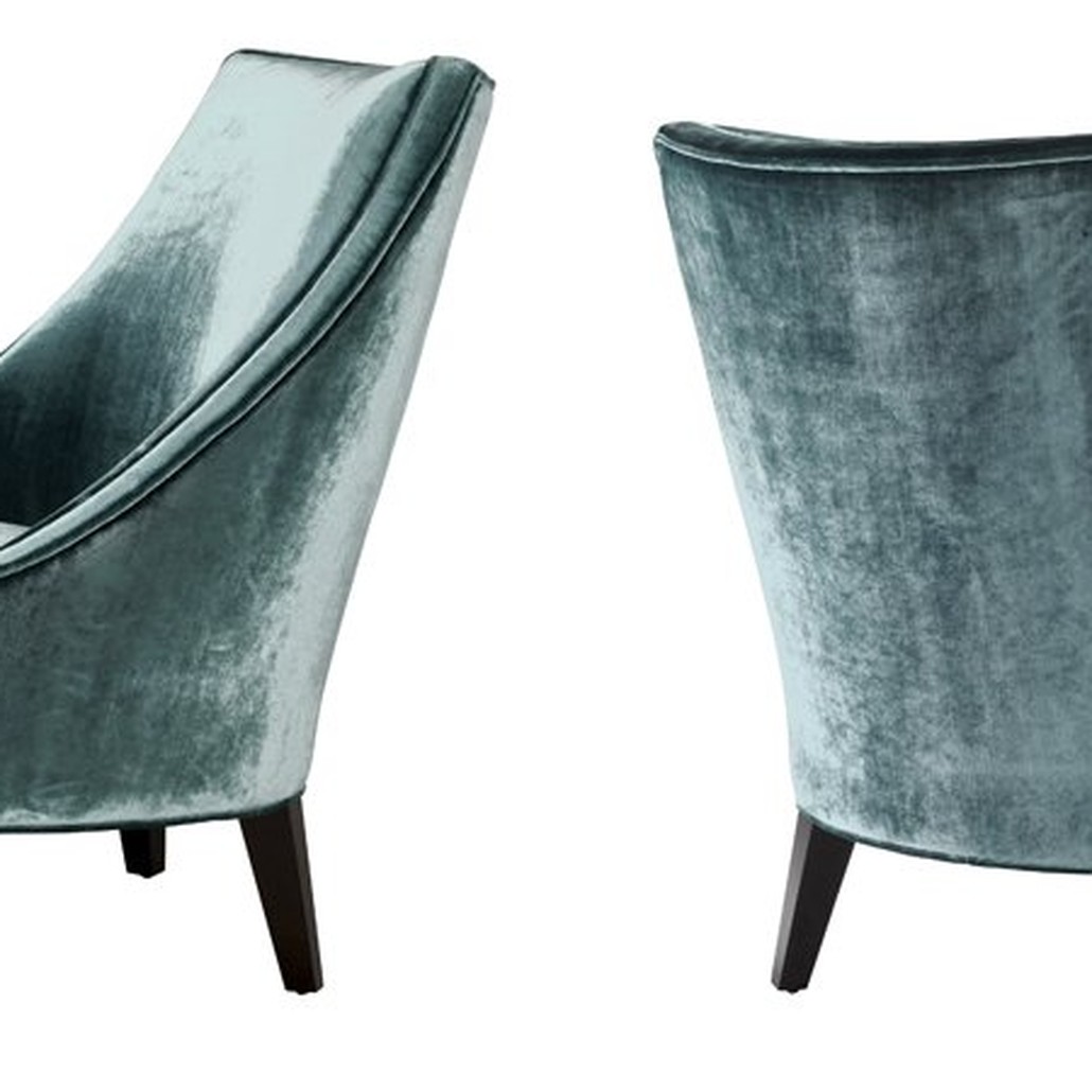 Кресло Eichholtz Chair Dulwich Turquoise