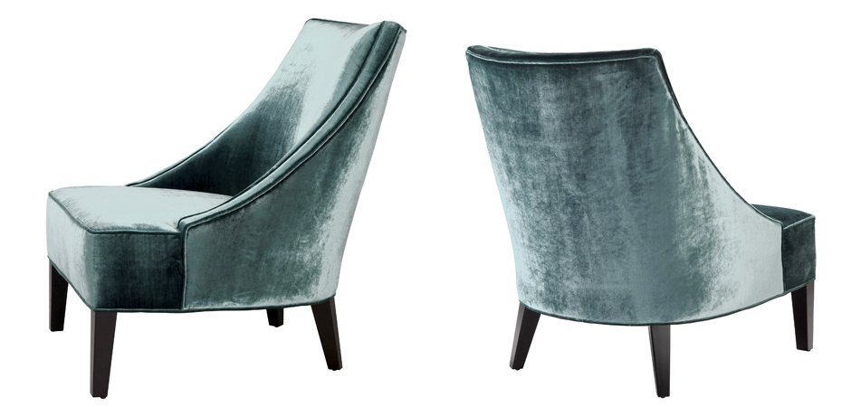 Кресло Eichholtz Chair Dulwich Turquoise