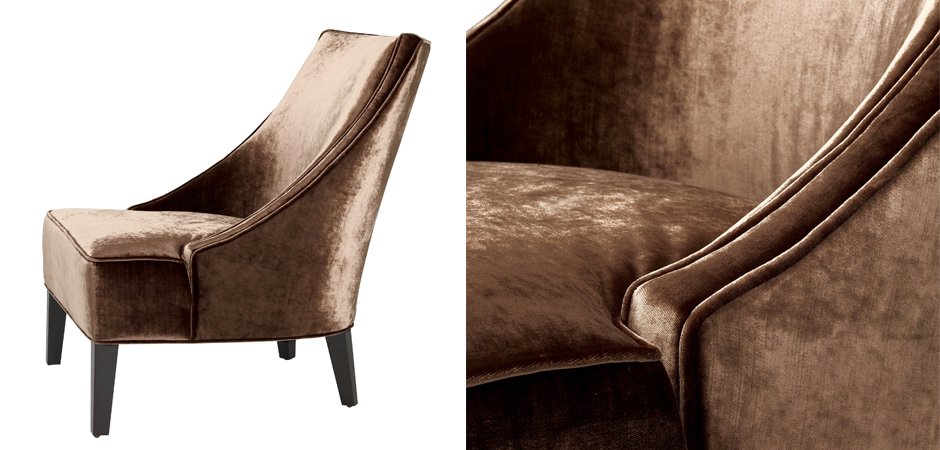 Кресло Eichholtz Chair Dulwich Aegean orange