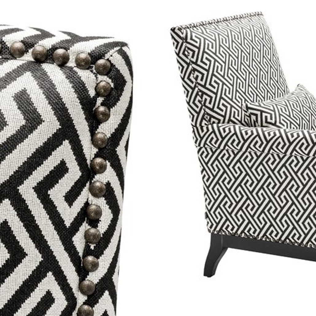 Кресло Eichholtz Chair Goldoni Black