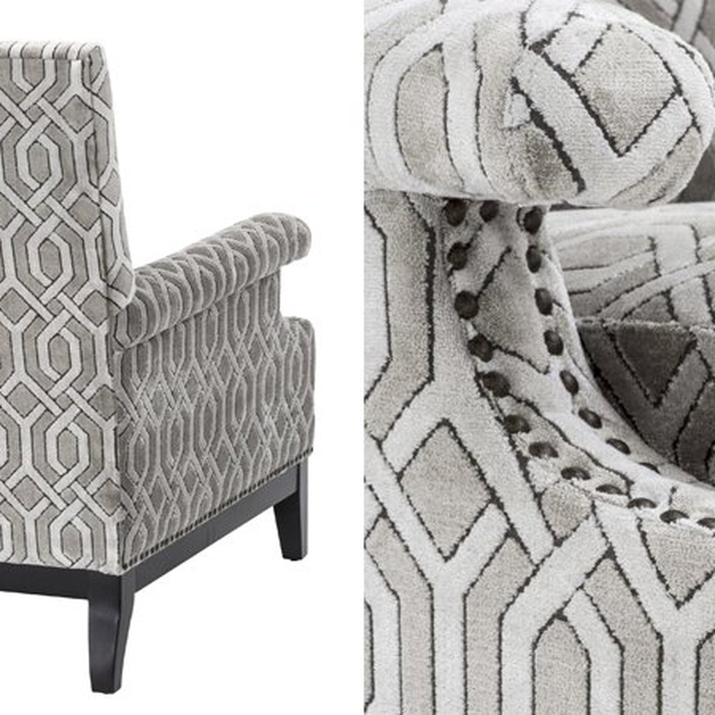 Кресло Eichholtz Chair Goldoni Grey