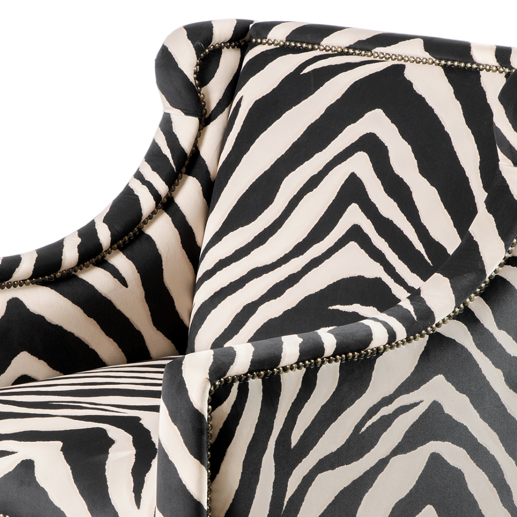 Кресло Chair Jenner Zebra