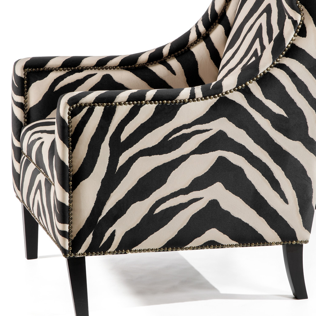 Кресло Chair Jenner Zebra