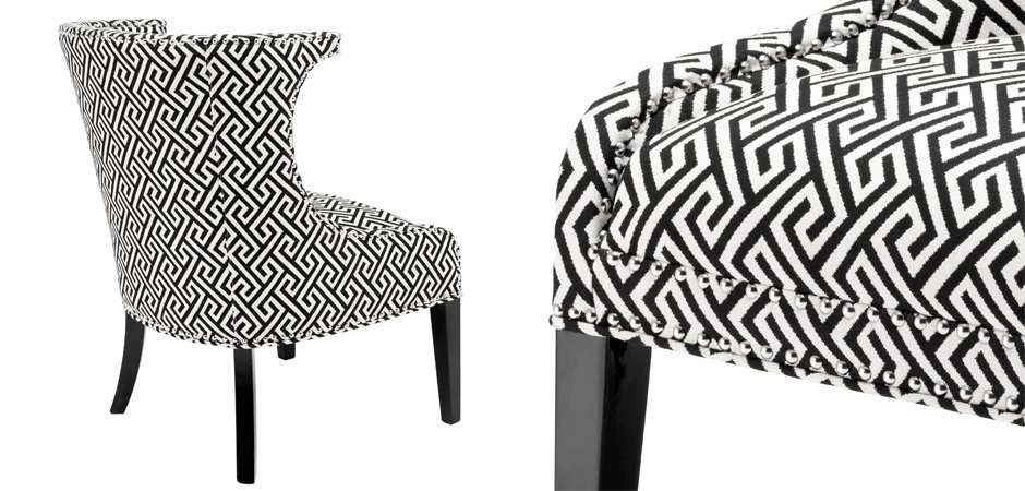 Кресло Eichholtz Chair Elson Dudley black