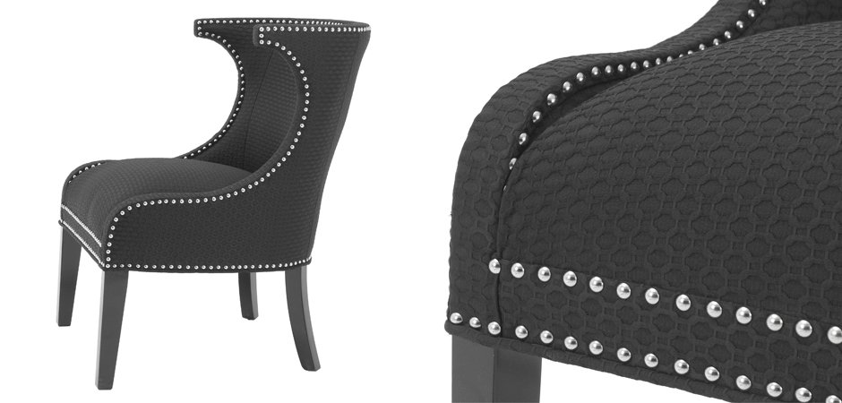 Кресло Eichholtz Chair Elson black