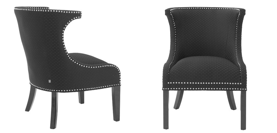 Кресло Eichholtz Chair Elson black