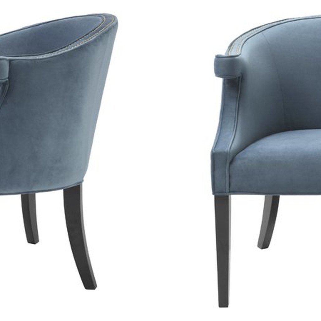 Кресло Eichholtz Chair Margaux blue