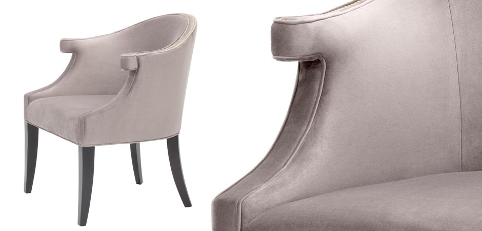 Кресло Eichholtz Chair Margaux taupe