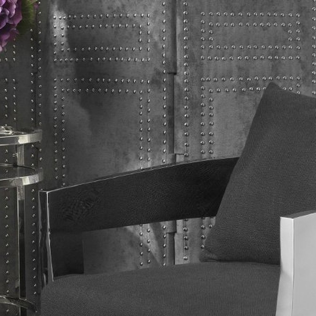 Кресло Eichholtz Chair Rubautelli Stainless steel