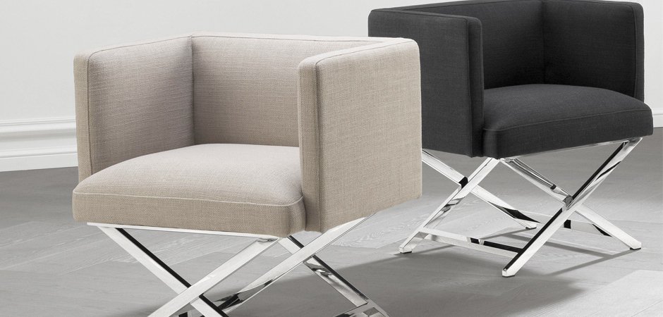 Кресло Eichholtz Chair Dawson Sand