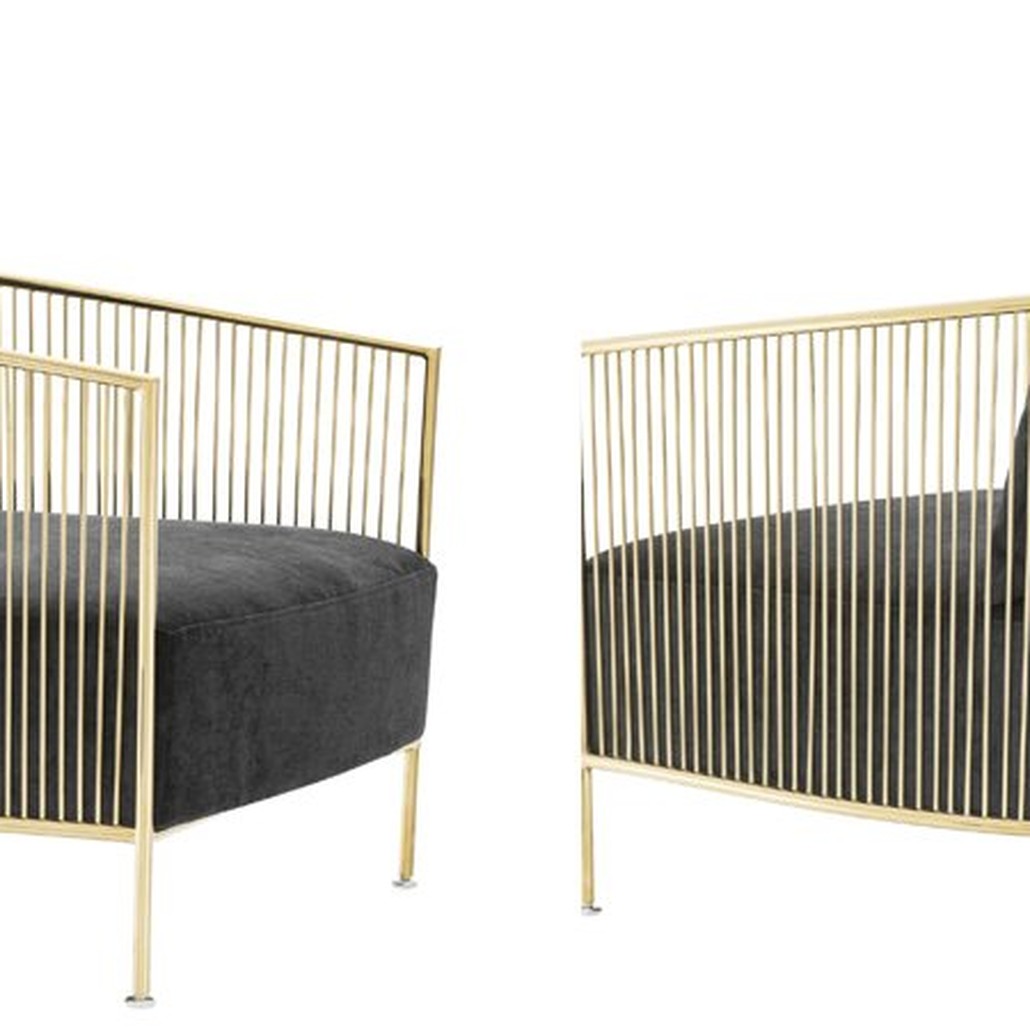 Кресло Eichholtz Chair Knox Gold