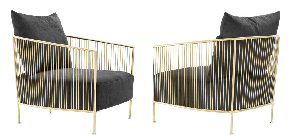 Кресло Eichholtz Chair Knox Gold