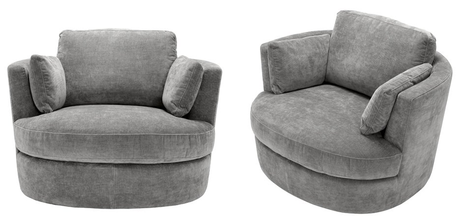 Кресло Eichholtz Chair Clarissa Grey