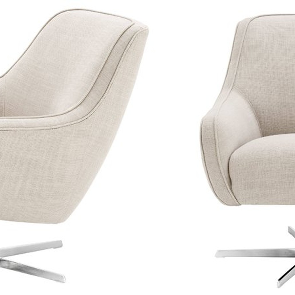 Кресло Eichholtz Swivel Chair Serena Natural