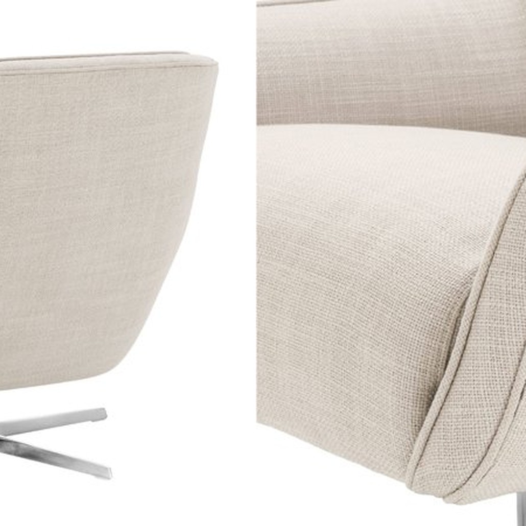 Кресло Eichholtz Swivel Chair Serena Natural