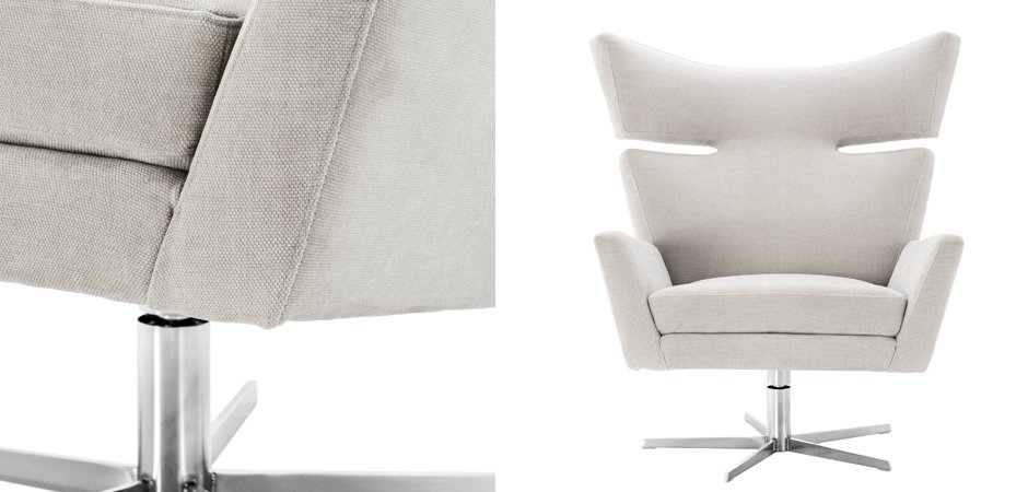 Кресло Eichholtz Swivel Chair Eduardo