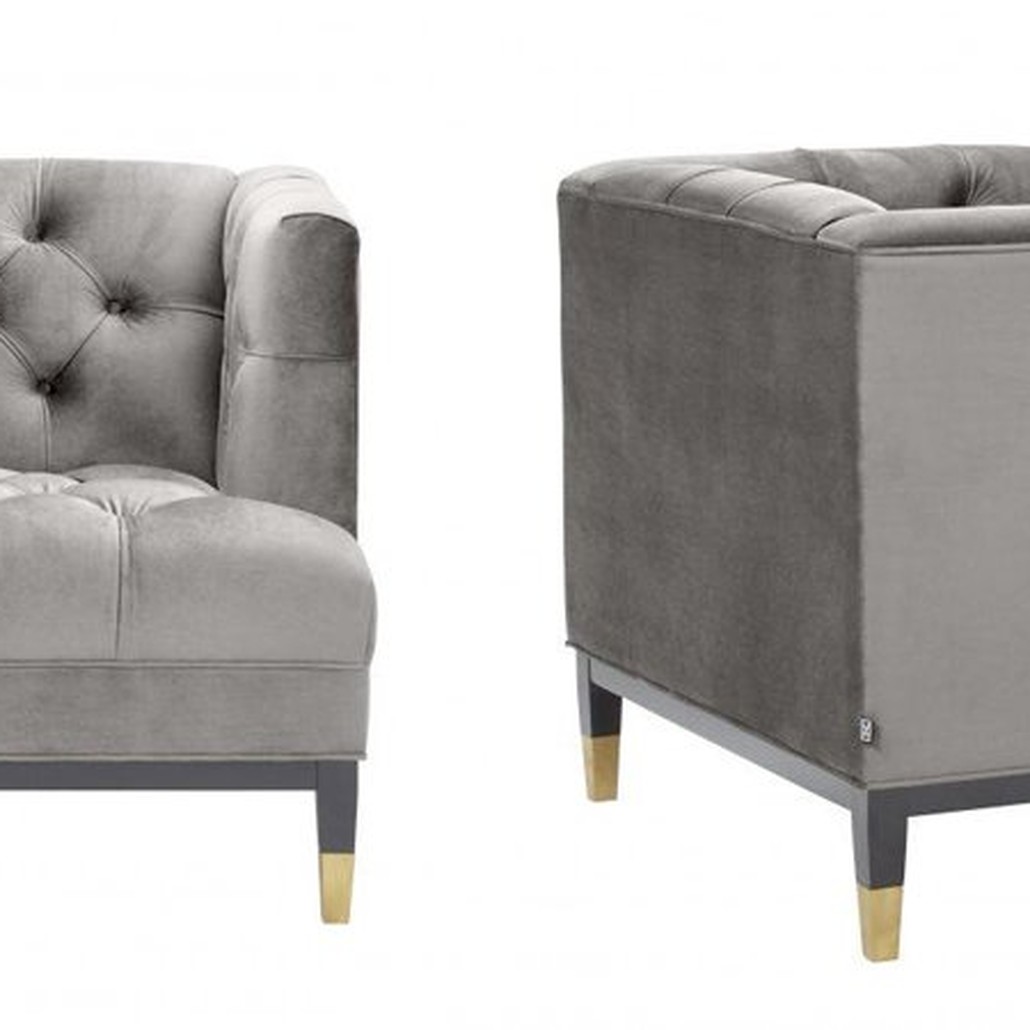 Кресло Eichholtz Chair Castelle Grey