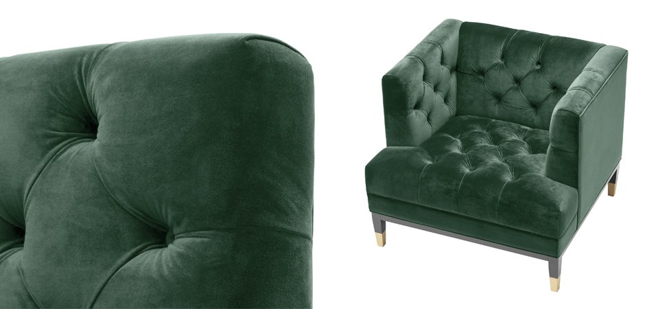 Кресло Eichholtz Chair Castelle Green