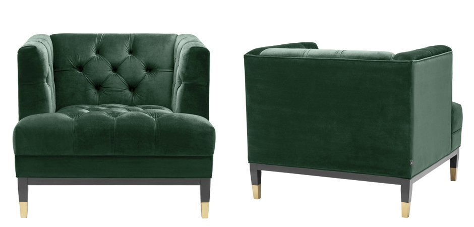 Кресло Eichholtz Chair Castelle Green