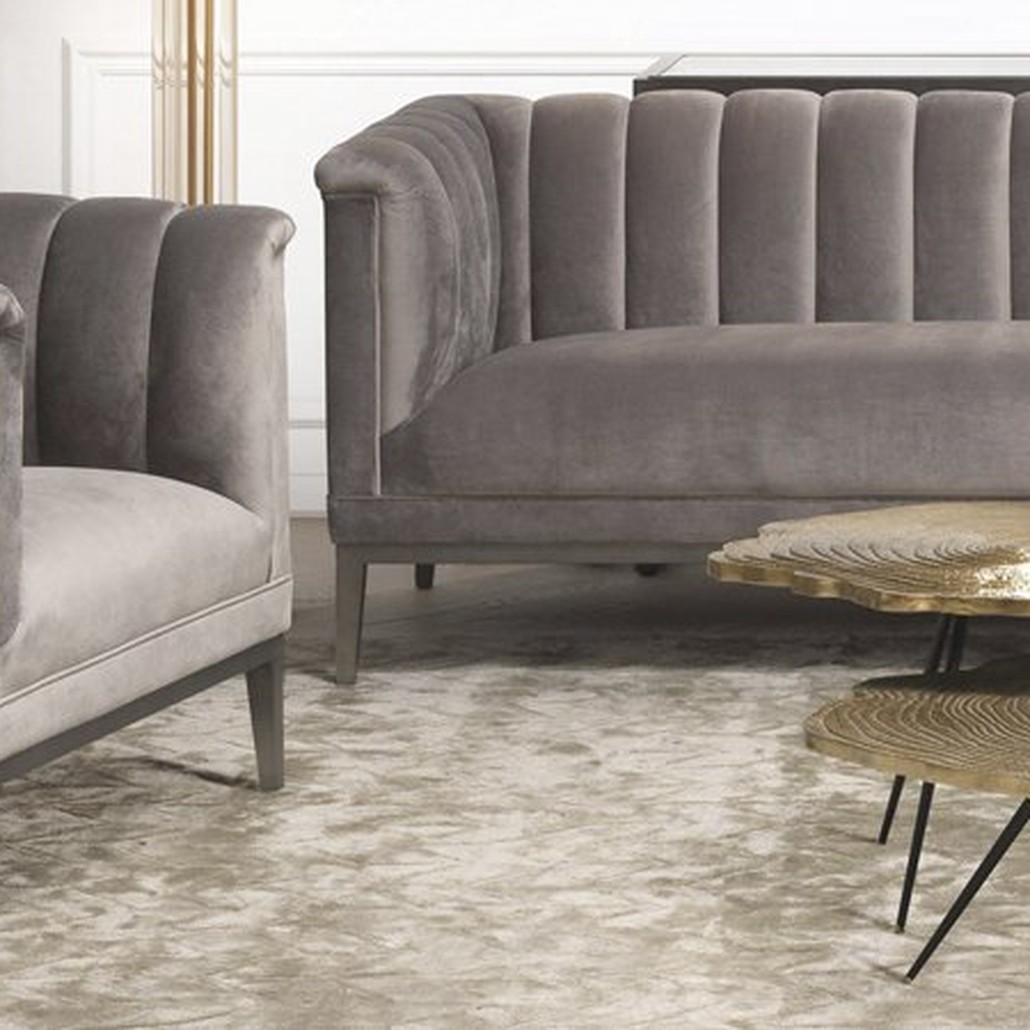 Кресло Eichholtz Chair Raffles Grey
