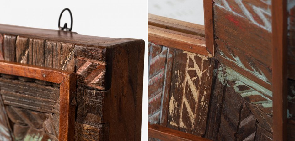 Зеркало Antique Wood Rectangle