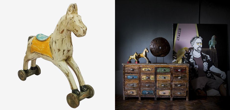 Статуэтка Wooden Horse