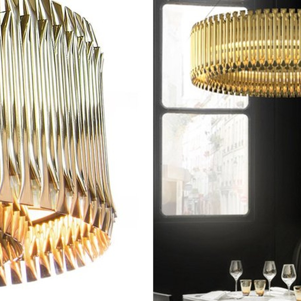 Люстра MATHENY CHANDELIER by DELIGHTFULL Gold