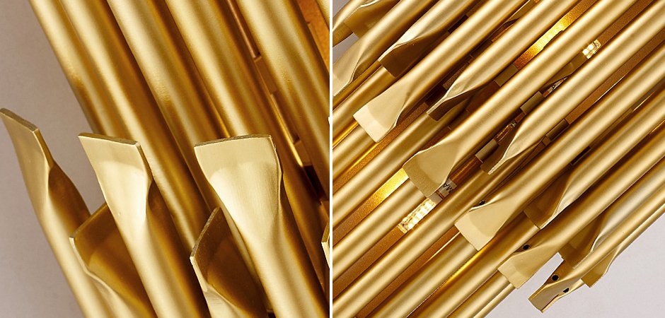 Бра MATHENY V WALL LAMP by DELIGHTFULL Gold