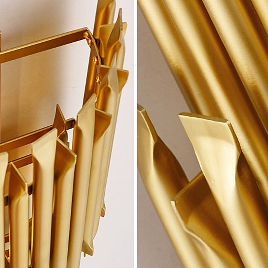 Бра MATHENY III WALL LAMP by DELIGHTFULL Gold