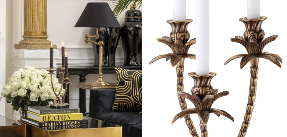 Подсвечник Eichholtz Candle Holder Villa d'este