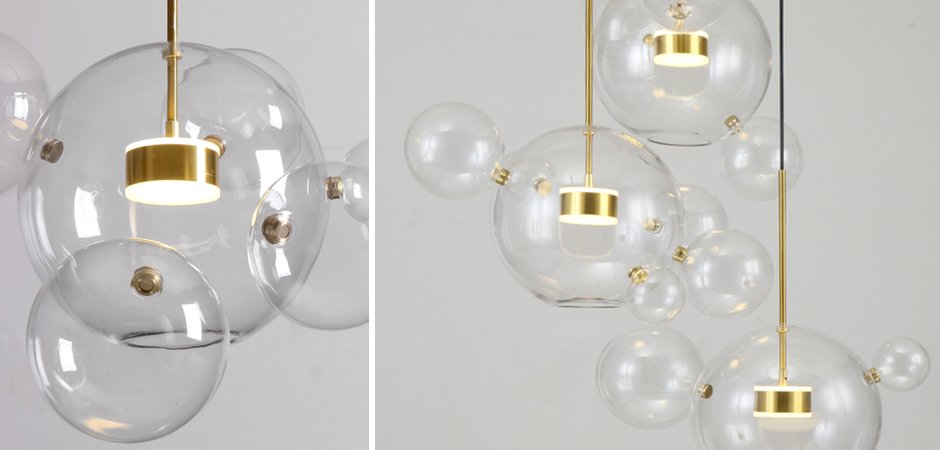 Люстра Bolle Circular Chandelier 14 BUBBLE Giopato & Coombes