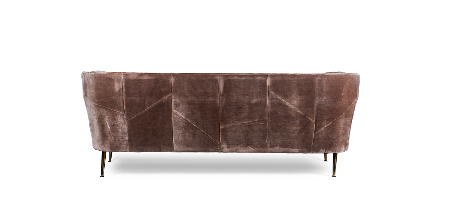 Диван трехместный Flatter brown