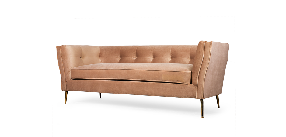 Диван трехместный Flatter beige