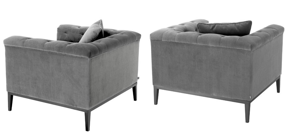 Кресло Eichholtz Chair Cesare Grey