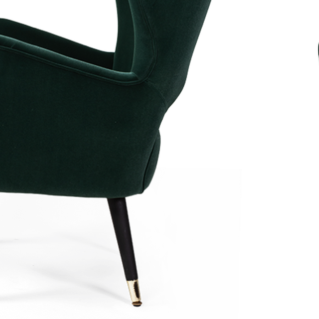 Кресло Flice ArmChair green