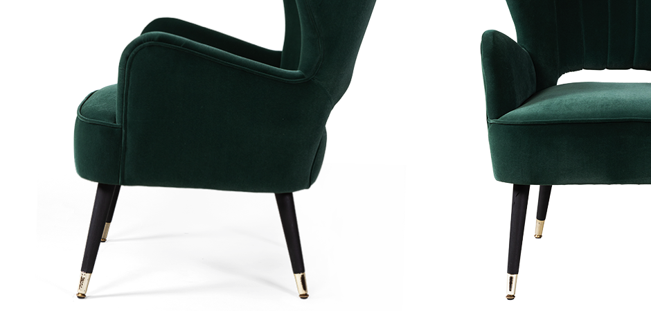 Кресло Flice ArmChair green