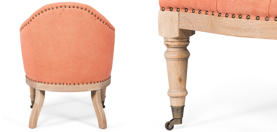 Кресло French Provence Chair rose