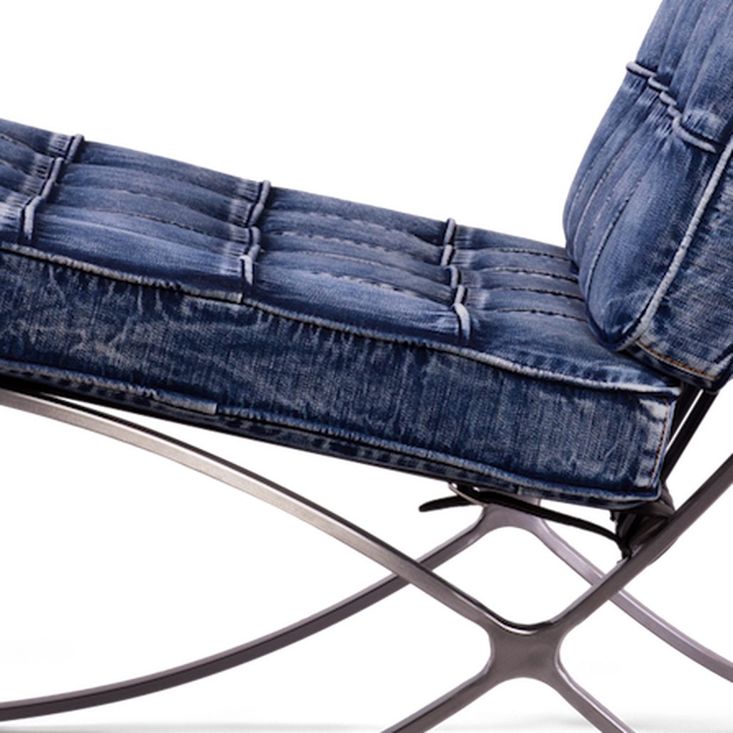 Кресло Barcelona Denim