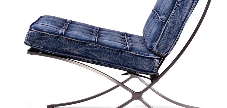 Кресло Barcelona Denim